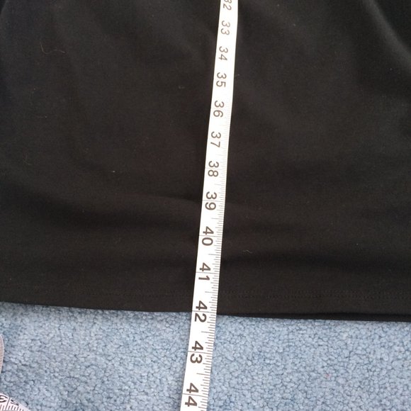 Isabel Black Short Sleeve knit Maternity Dress Size XL - Picture 12 of 15